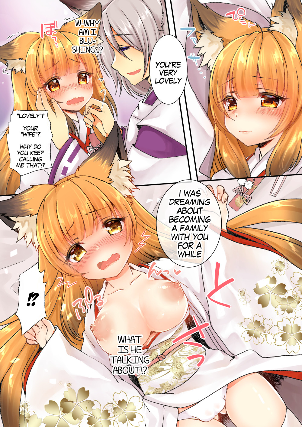 Hentai Manga Comic-Becoming a Fox's Wife-Read-11